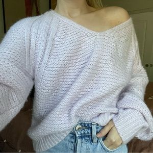 Light purple sweater